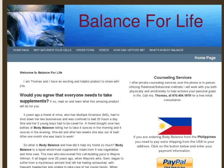 www.mybalanceforlife.net