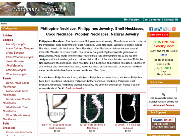 www.philippinesnecklace.com