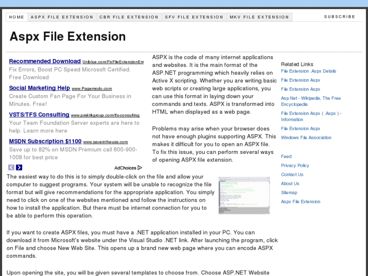 www.aspxfileextension.com