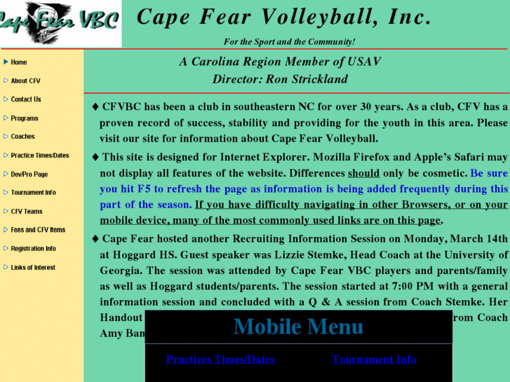 www.capefearvolleyball.com