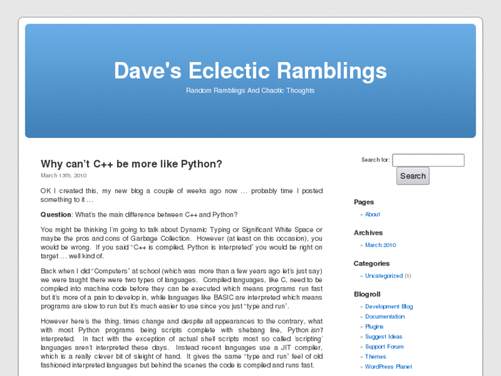 www.eclecticdave.com