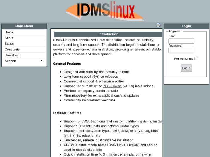 www.idms-linux.org