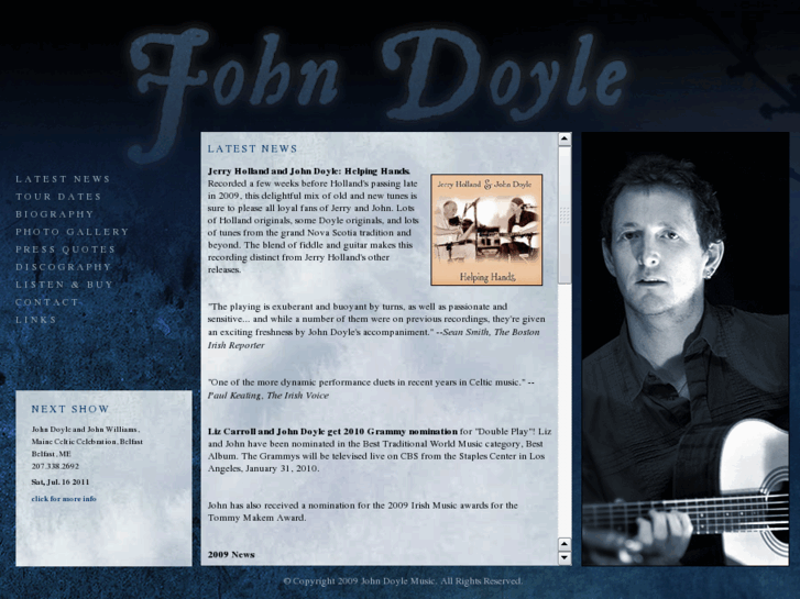 www.johndoylemusic.com