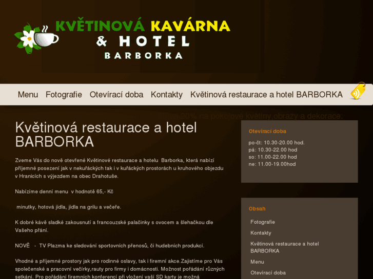 www.kavarna-barborka.cz