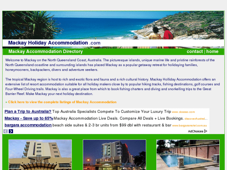 www.mackayholidayaccommodation.com