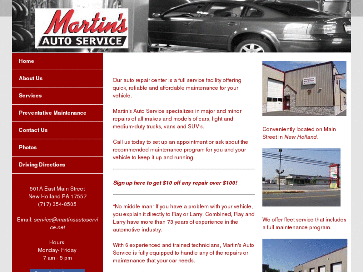 www.martinsautoservice.net