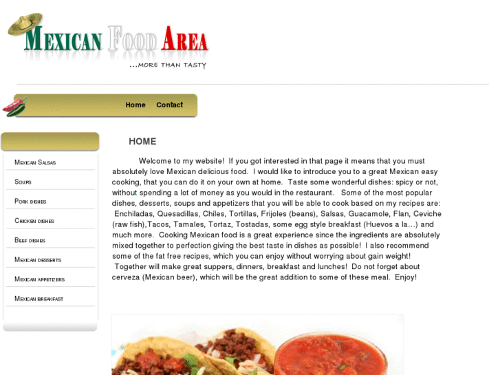 www.mexicanfoodarea.com