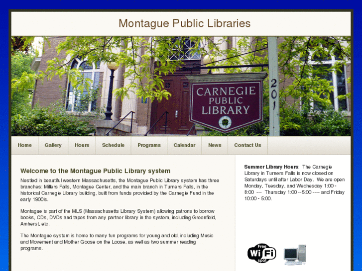 www.montaguepubliclibraries.org