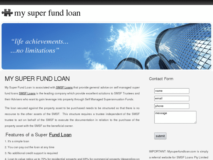 www.mysuperfundloan.com