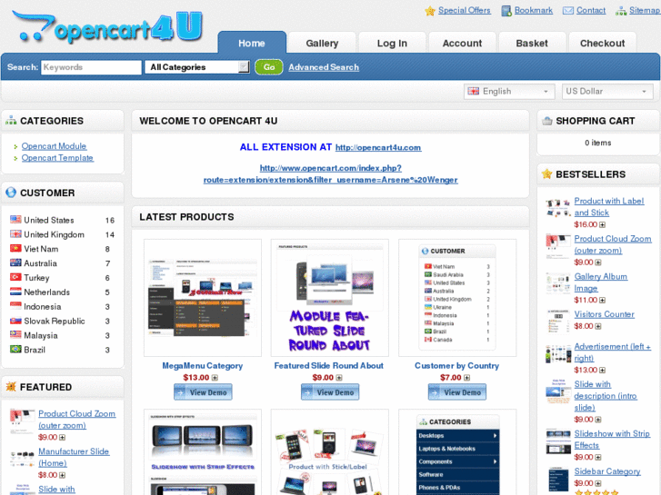 www.opencart4u.com