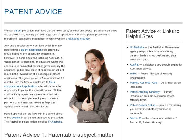 www.patentadvice.com.au