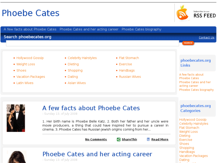 www.phoebecates.org