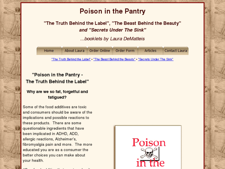 www.poisoninthepantry.com