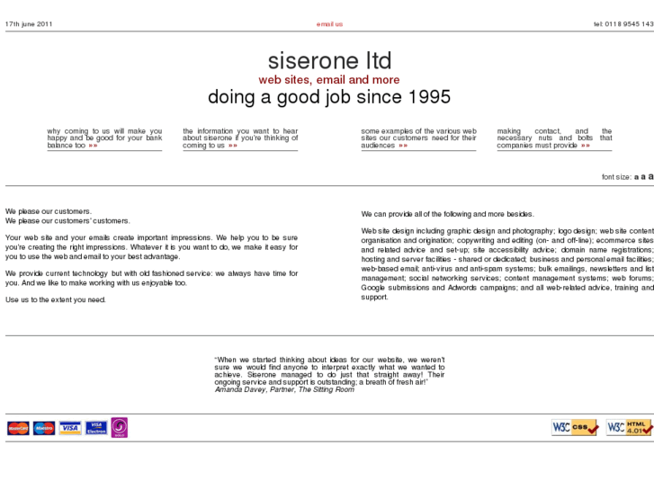 www.siserone.co.uk