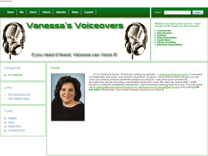 www.vanessasvoiceovers.com