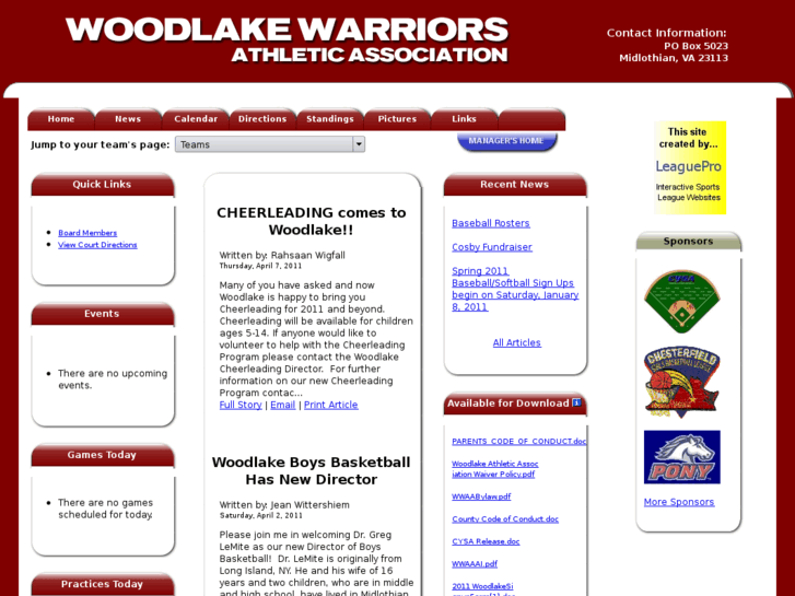 www.woodlakewarriors.com