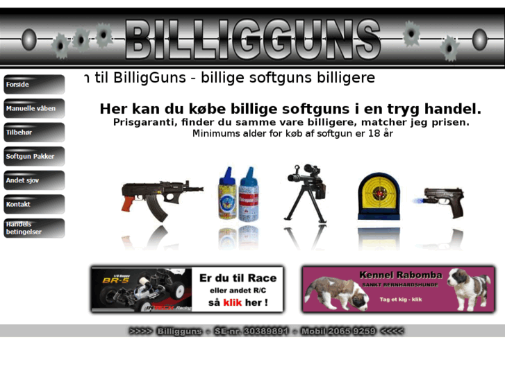 www.billigguns.dk