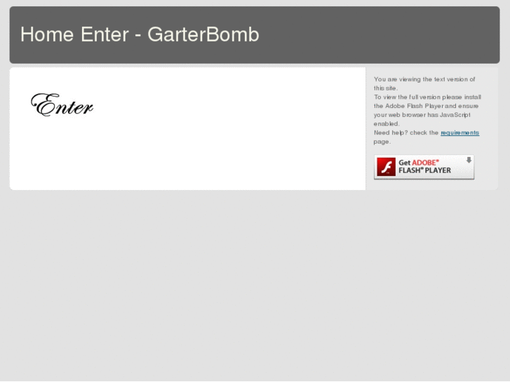 www.garterbomb.com