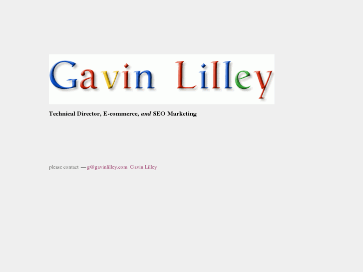 www.gavinlilley.com