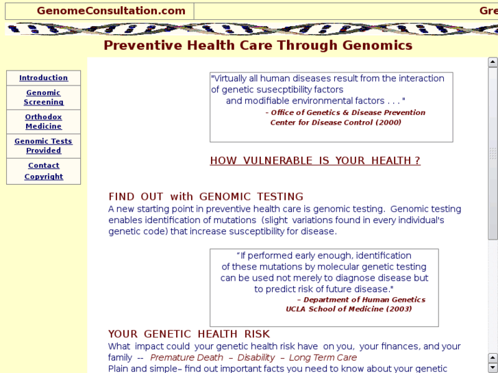 www.genomeconsultation.com