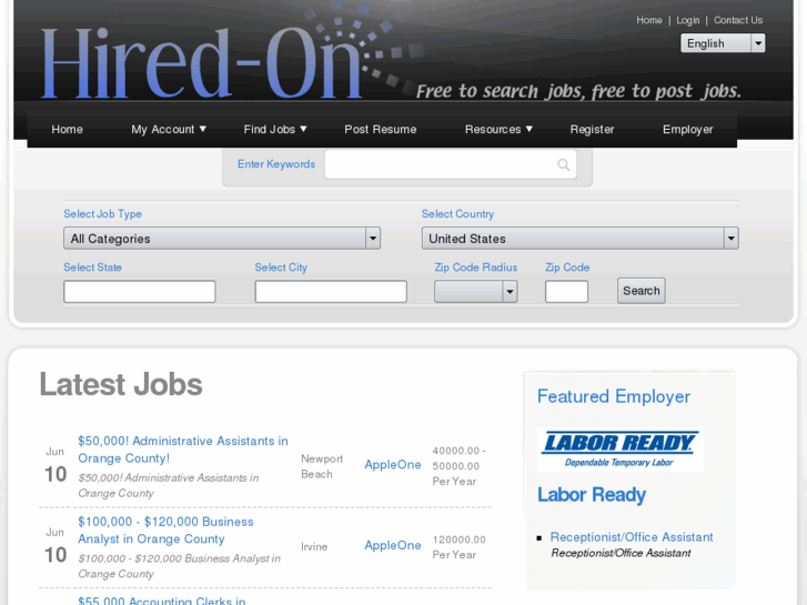 www.hired-on.com