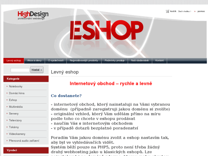 www.levny-eshop-rychle.cz