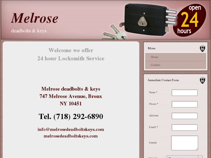 www.melrosedeadboltskeys.com