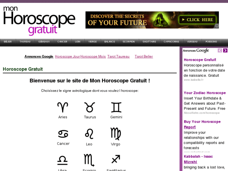 www.monhoroscopegratuit.com