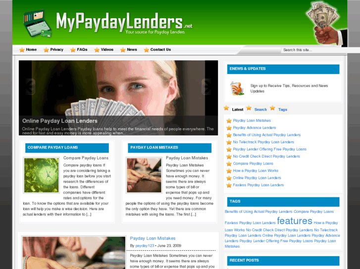 www.mypaydaylenders.net