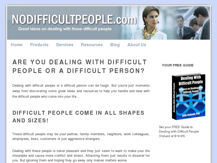 www.nodifficultpeople.com