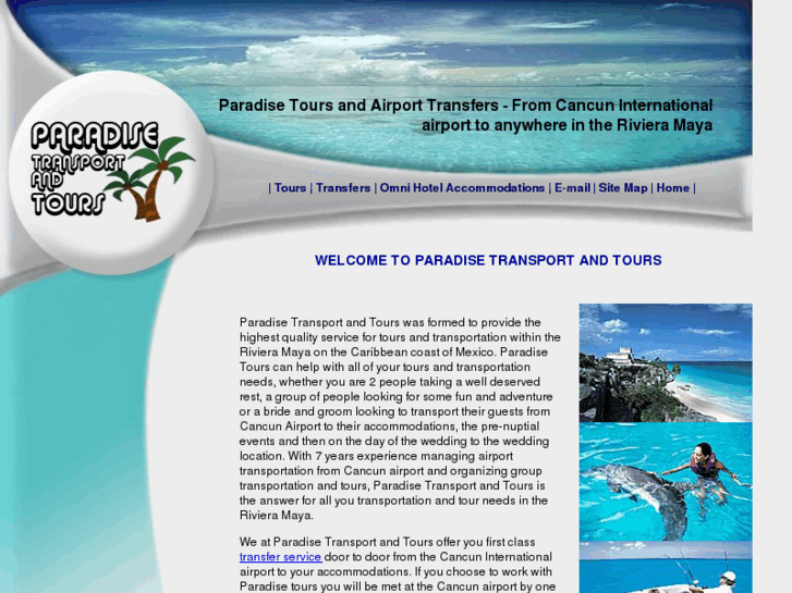 www.paradisetours.info