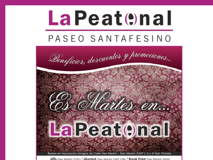 www.peatonalsantafe.com