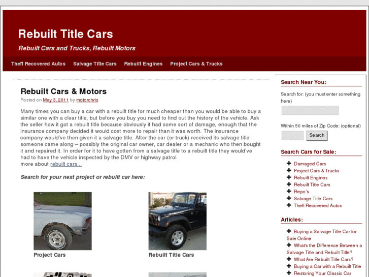 www.rebuilttitlecars.com