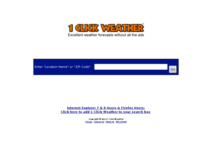 www.1clickweather.com