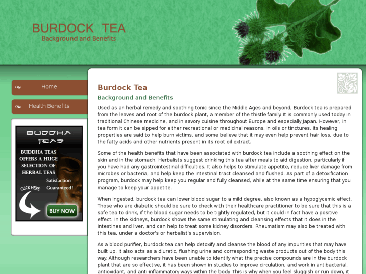 www.burdocktea.net