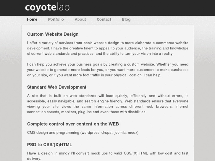 www.coyotelab.org