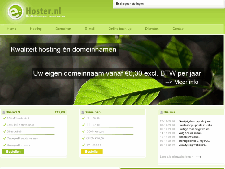 www.e-hoster.nl