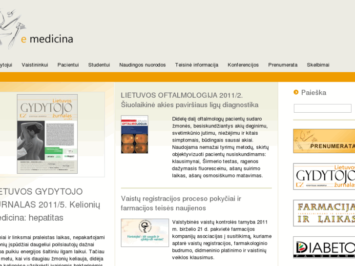 www.emedicina.lt