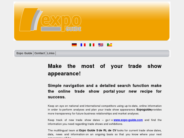 www.expoguide-exhibitors-directory.com