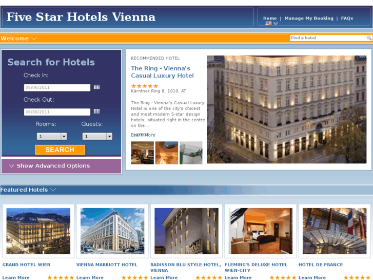 www.fivestarhotelsvienna.com