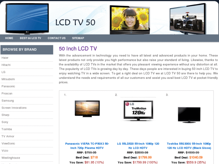 www.lcdtv50.net