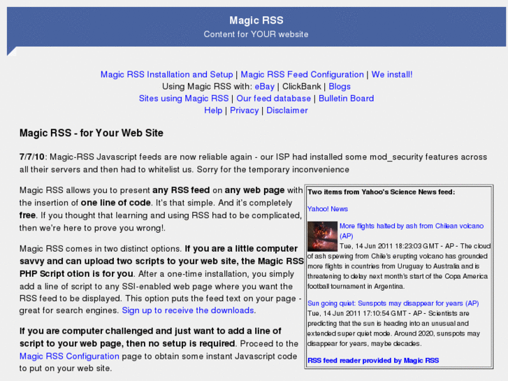 www.magic-rss.com