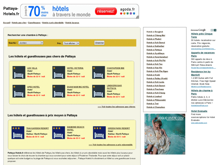 www.pattaya-hotels.fr