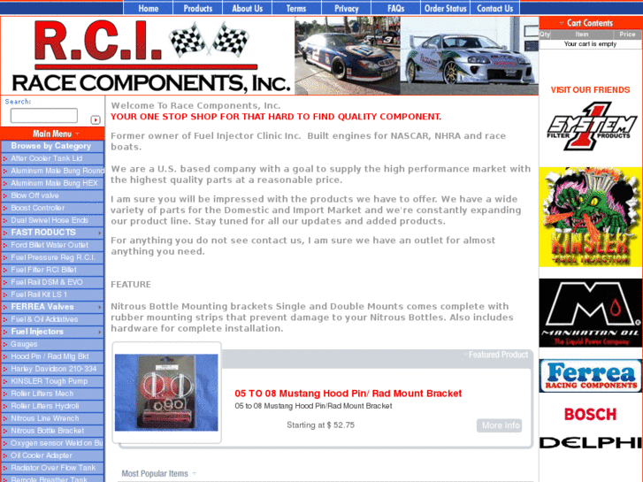 www.racecomponentsinc.com