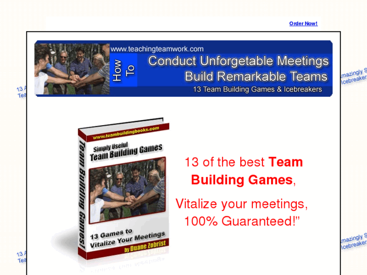 www.teambuildingbooks.com