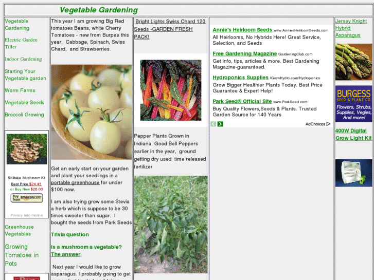 www.vegetablegardening.mobi