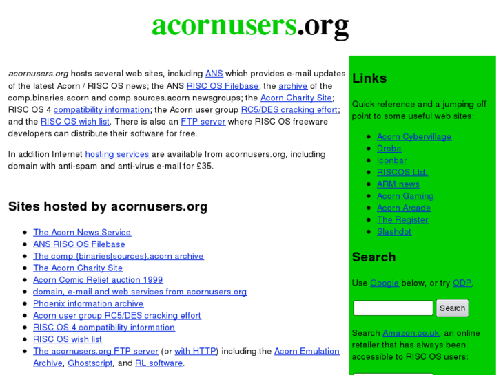 www.acornusers.org