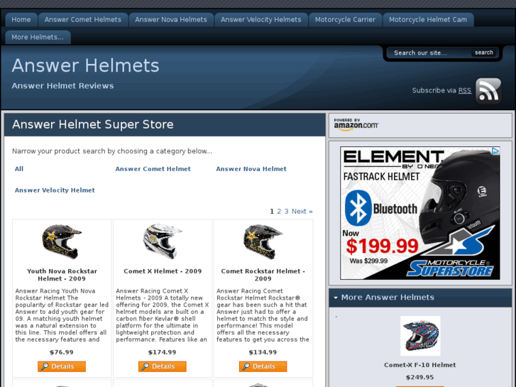 www.answer-helmet.com