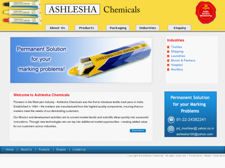 www.ashleshachemicals.com