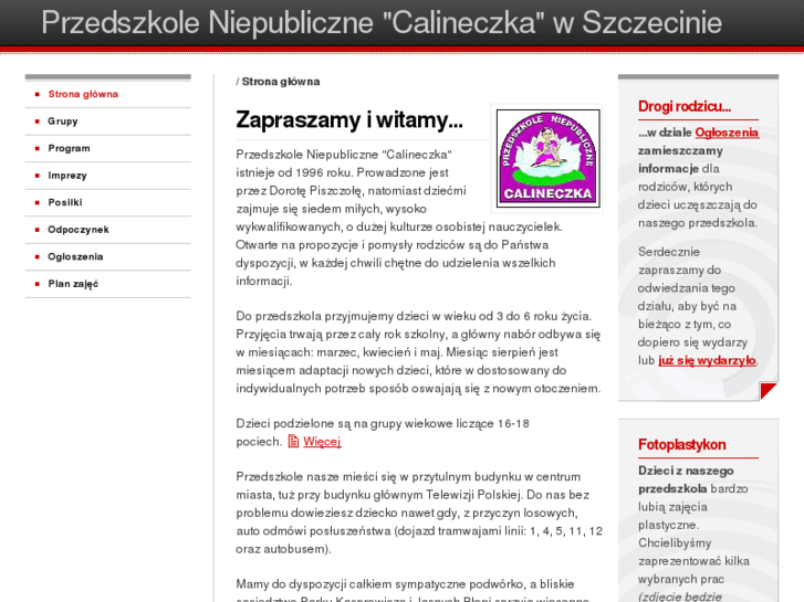 www.calineczka.com